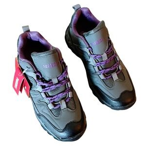 PAREDES Tarifa Hiking Sneakers Shoes Spain Waterproof Lace Gray Purple 39 8 NIB